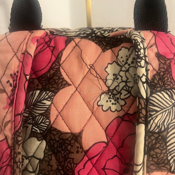 Vera Bradley Floral Quilted Backpack - Picture 4 of 10